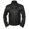 New Genuine Lambskin Leather Designer Jacket Motorcycle Biker Men 